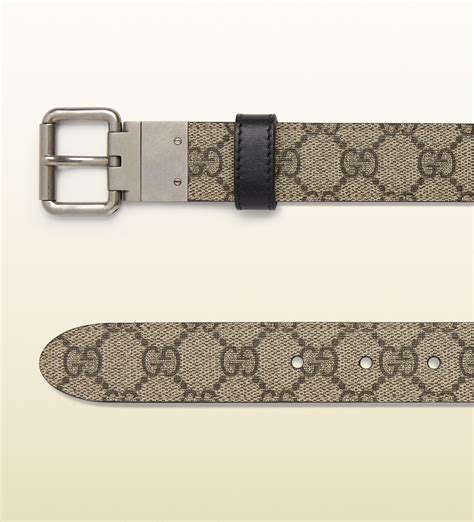 gucci belt gg supreme|gucci supreme reversible belt reviews.